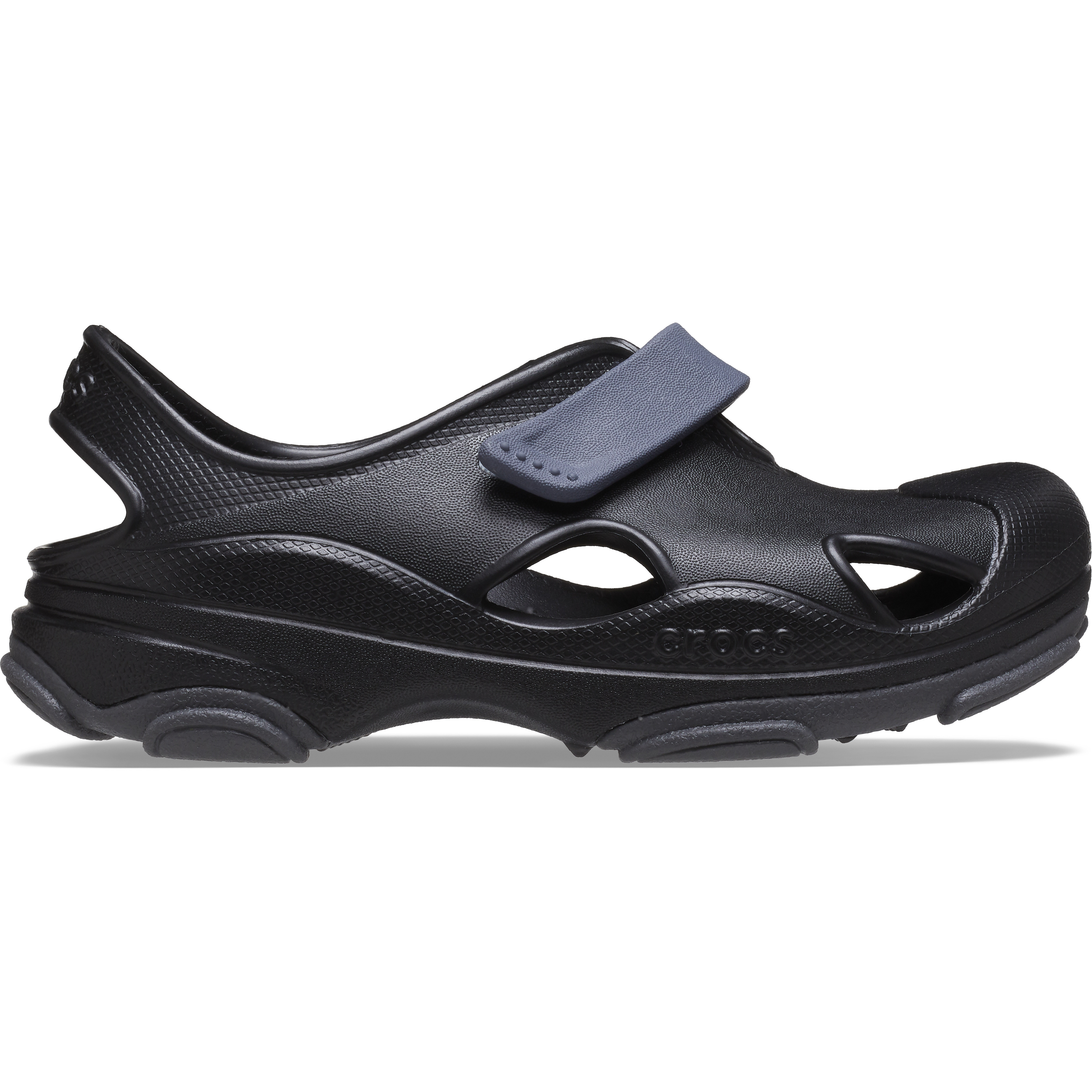 Sandale Crocs All Terrain Fisherman Toddler Negru - Black - imagine 7